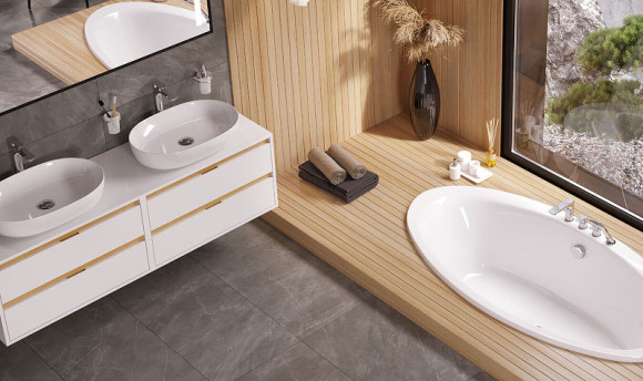 Тумба под раковину Excellent Tuto 80 MLEX.0104.800.WHBL подвесная Белый Дуб