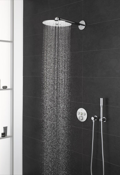 Верхний душ Grohe Rainshower SmartActive 26475LS0 Хром Белая луна Верхний душ Grohe Rainshower SmartActive 26475LS0 Хром Белая луна