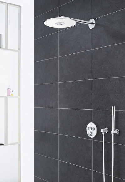 Верхний душ Grohe Rainshower SmartActive 26475LS0 Хром Белая луна Верхний душ Grohe Rainshower SmartActive 26475LS0 Хром Белая луна
