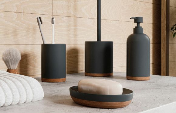 Ершик для унитаза WasserKRAFT Lopau K-3327 Серый Ершик для унитаза WasserKRAFT Lopau K-3327 Серый