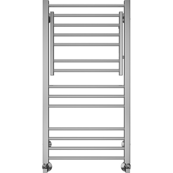 Водяной полотенцесушитель Terminus Валенсия П14 500х1000 4670078529480 с полкой Хром, нижнее подключение, G 1/2" ВР, с угловым соединением Водяной полотенцесушитель Terminus Валенсия П14 500х1000 4670078529480 с полкой Хром, нижнее подключение, G 1/2" ВР, с угловым соединением