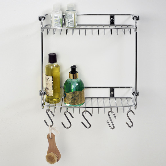 Полка корзина WasserKRAFT K-1422 Хром