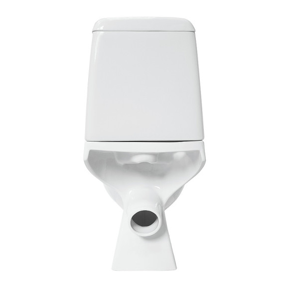Унитаз-компакт Sanita Luxe Max SL DM WC.CC/Max/2-DM/WHT.G/S1 с бачком и сиденьем Микролифт