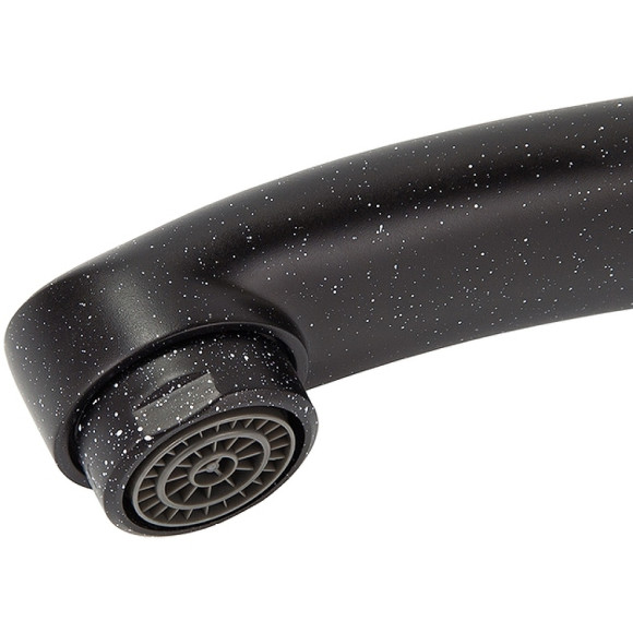 Смеситель для кухни Kaiser County 55244-3 Черный мрамор