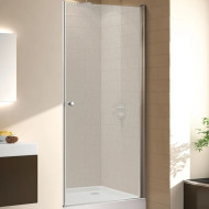 Душевая дверь Cezares Eco 85 ECO-O-B-1-85-P-Cr профиль Хром стекло рифленое