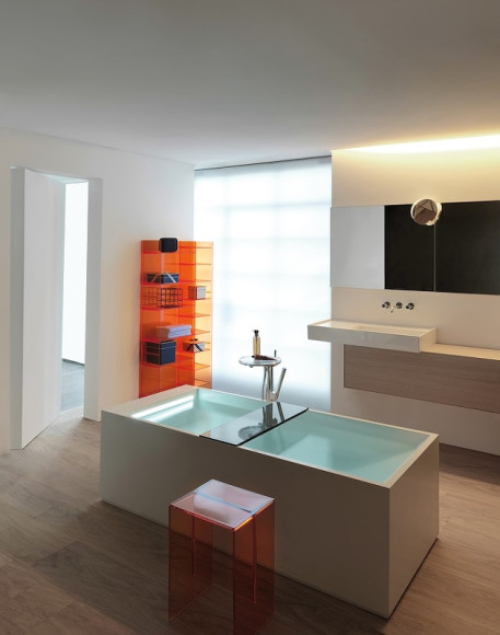 Стеллаж Laufen Kartell 75 3.8933.1.082.000.1 Оранжевый