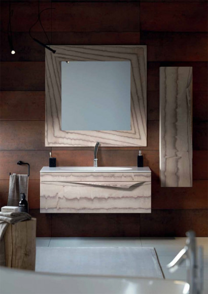 Зеркало Clarberg Papyrus Wood 100 Pap-w.02.10/LIGHT Светлое дерево