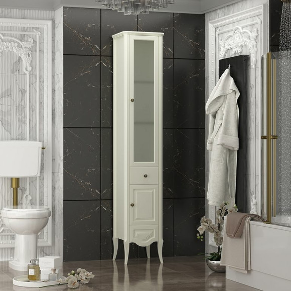 Шкаф пенал Opadiris Брунелла 38 R 00-00004352 Слоновая кость Шкаф пенал Opadiris Брунелла 38 R 00-00004352 Слоновая кость