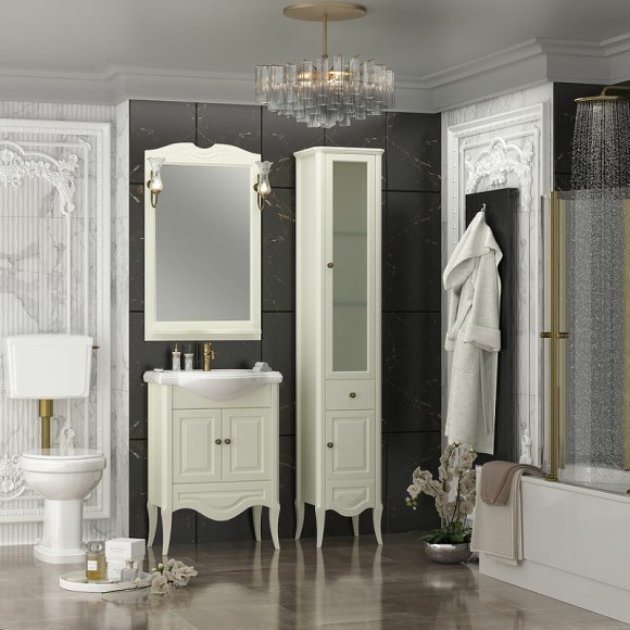 Шкаф пенал Opadiris Брунелла 38 R 00-00004352 Слоновая кость Шкаф пенал Opadiris Брунелла 38 R 00-00004352 Слоновая кость