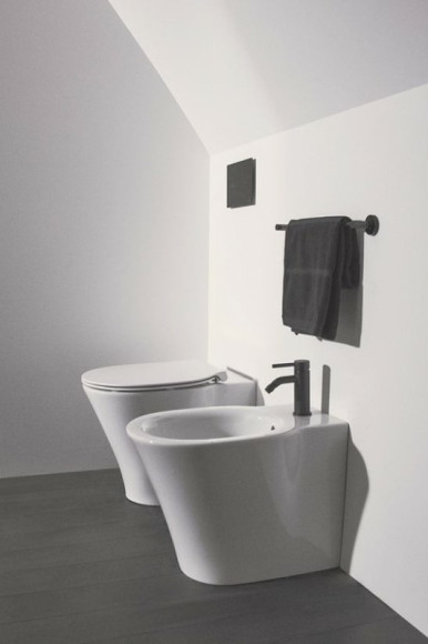 Смеситель для биде Ideal Standard Ceraline BC197XG Черный шелк