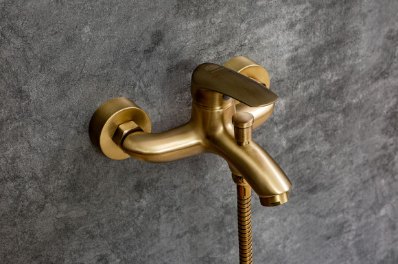 Смеситель для ванны Orange Alfi M18-300br Бронза