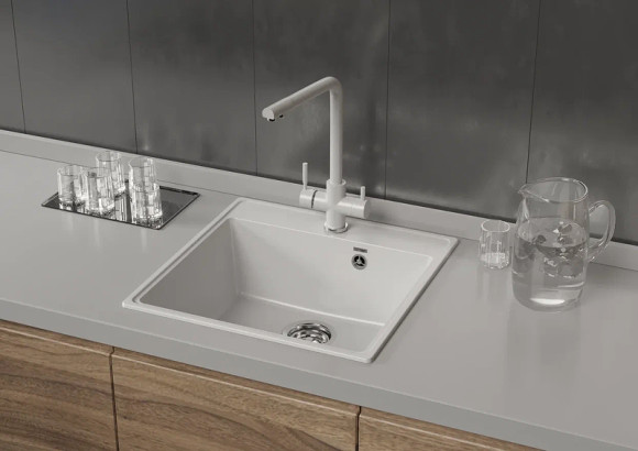 Кухонная мойка Ulgran Quartz Forte 505-08 Космос