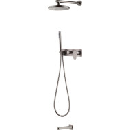 Душевая система Boheme Spectre 454-2-NB Никель брашированный Душевая система Boheme Spectre 454-2-NB Никель брашированный
