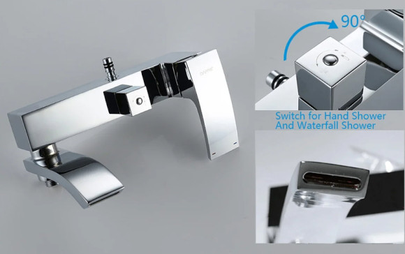 Душевая система Gappo G07 G2407 Хром