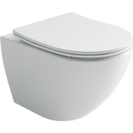 Унитаз Ceramicanova Metropol CN4002T подвесной Белый с сиденьем Микролифт