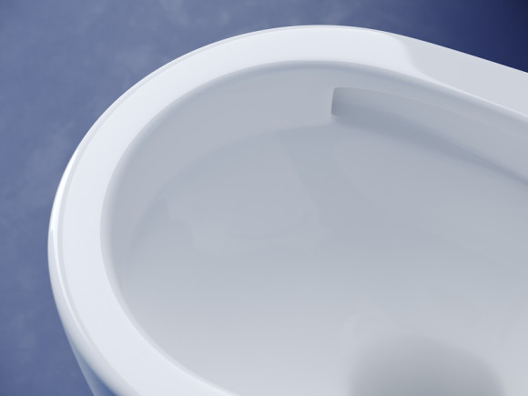 Унитаз Ceramicanova Metropol CN4002T подвесной Белый с сиденьем Микролифт