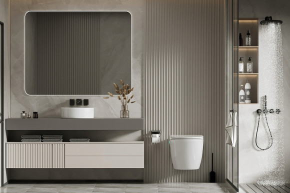 Унитаз Abber Bequem AC1106P подвесной с сиденьем Микролифт Унитаз Abber Bequem AC1106P подвесной с сиденьем Микролифт