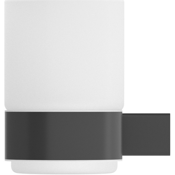 Стакан для зубных щеток Cezares Stylus STYLUS-TUMS-NOP Черный матовый Стакан для зубных щеток Cezares Stylus STYLUS-TUMS-NOP Черный матовый