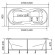Акриловая ванна 1MarKa Dinamica 180x80 01ди1880 без гидромассажа Акриловая ванна 1MarKa Dinamica 180x80 01ди1880 без гидромассажа