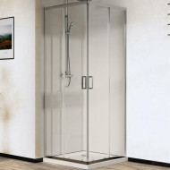 Душевой уголок Vincea City 100х90 VSS-5CT9010CL профиль Хром стекло прозрачное