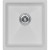 Кухонная мойка Paulmark Lumi 41 UNI LU41-WH Белая