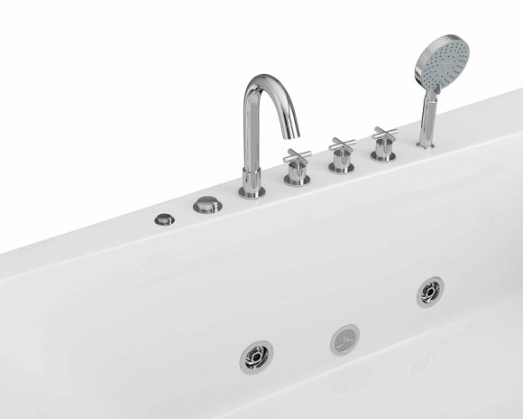 Акриловая ванна Grossman 170х95 GR-17095-1R с гидромассажем