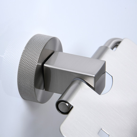 Держатель туалетной бумаги WasserKRAFT Tauber K-64425 с крышкой Никель