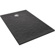 Душевой поддон из искусственного камня Jacob Delafon Tolbiac 120x90 E6D332RU-NGM Черный матовый