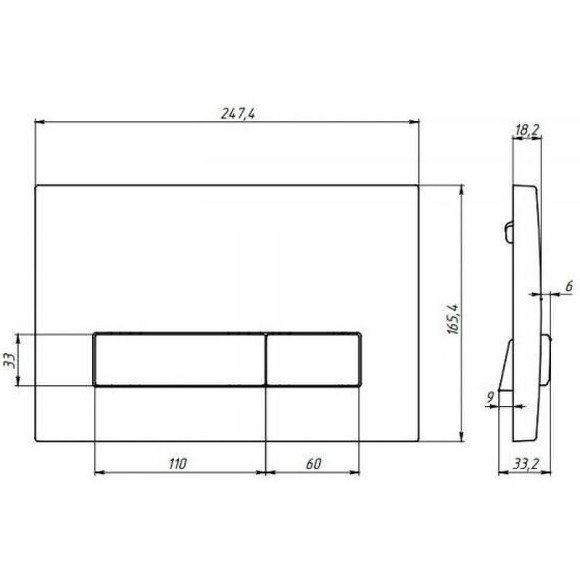 Инсталляция Berges Atom 410 040345 для унитаза с клавишей смыва Никель матовый Инсталляция Berges Atom 410 040345 для унитаза с клавишей смыва Никель матовый
