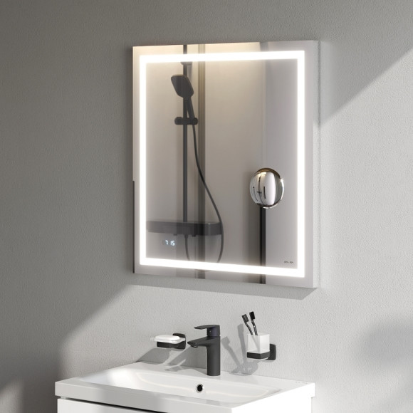 Зеркало AM.PM Gem 65 M91AMOX0653WG с подсветкой с механическим выключателем