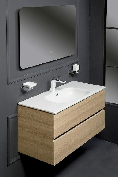 Тумба под раковину Boheme Armadi Art Vallessi 120 837-120-L подвесная Light Oak