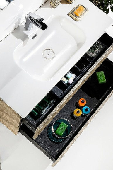 Тумба под раковину Boheme Armadi Art Vallessi 120 837-120-L подвесная Light Oak