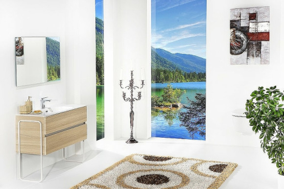 Тумба под раковину Boheme Armadi Art Vallessi 120 837-120-L подвесная Light Oak