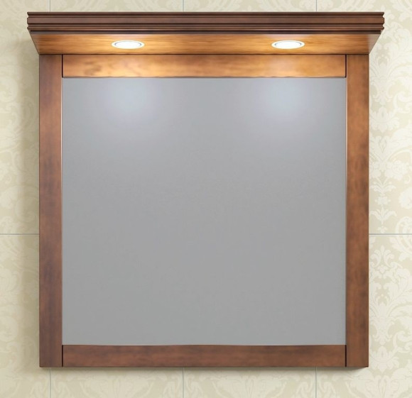 Зеркало Opadiris Мираж 80 Z0000006875 Светлый орех