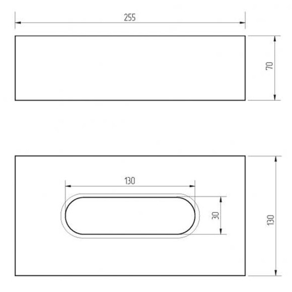 Контейнер для салфеток Migliore Complementi 21988 Бронза