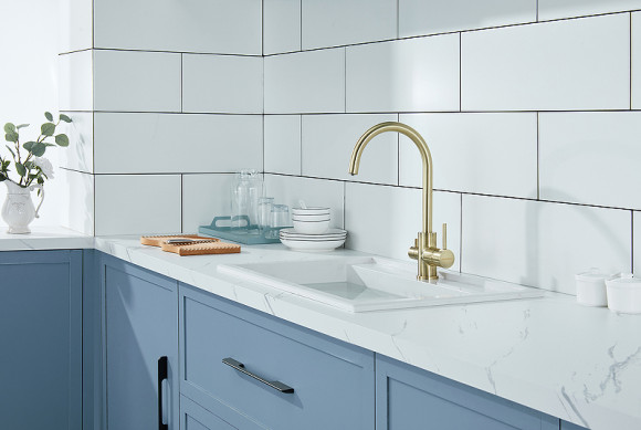 Смеситель для кухни Paulmark Essen Es213211-BR Бронза