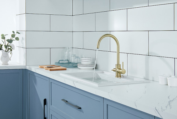 Смеситель для кухни Paulmark Essen Es213211-BR Бронза