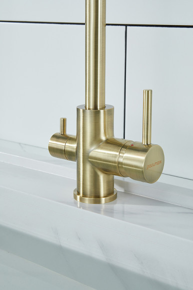 Смеситель для кухни Paulmark Essen Es213211-BR Бронза