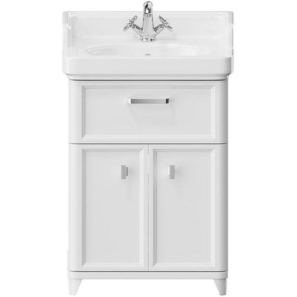 Тумба под раковину Kerama Marazzi Pompei 60 PO.N.60.1\WHT Белая глянцевая