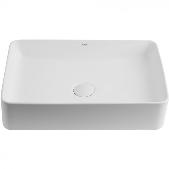 Раковина-чаша Abber Rechteck 51 AC2207MW Белая матовая Раковина-чаша Abber Rechteck 51 AC2207MW Белая матовая