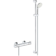 Смеситель для душа Grohe Grohtherm 800 34566001 с термостатом Хром Смеситель для душа Grohe Grohtherm 800 34566001 с термостатом Хром