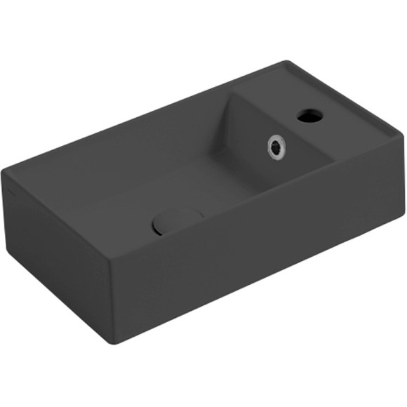 Раковина Simas Agile 50 R AG50 antracite matt*1 Антрацит матовая