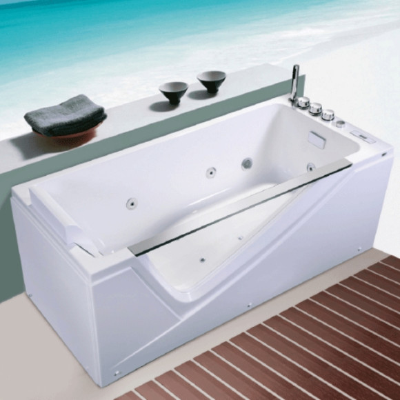 Акриловая ванна Orans 75x170 R 65108R0 с гидромассажем Акриловая ванна Orans 75x170 R 65108R0 с гидромассажем