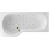 Акриловая ванна Excellent Be Spot 160x80 L WAEX.BSL16.RELAX.BR с гидромассажем