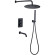 Душевая система Allen Brau Priority 5.31014-31 с термостатом Черная матовая Душевая система Allen Brau Priority 5.31014-31 с термостатом Черная матовая