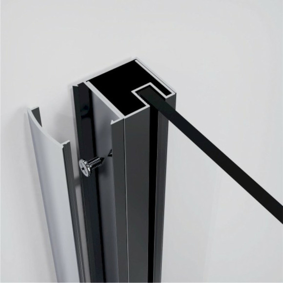 Душевой уголок Esbano Surf 100x80 ESOGS108PSC профиль Хром стекло прозрачное