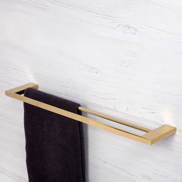 Полотенцедержатель WasserKRAFT Sauer K-7940 двойной Золото Полотенцедержатель WasserKRAFT Sauer K-7940 двойной Золото