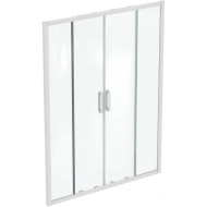 Душевая дверь Ideal Standard Connect 2 150 K968701 профиль Белый матовый стекло прозрачное