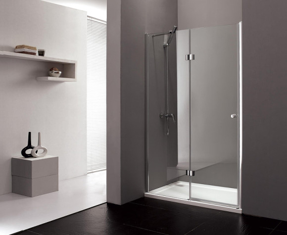 Душевая дверь Cezares Verona 90 VERONA-W-B-12-90-C-Cr профиль Хром стекло прозрачное