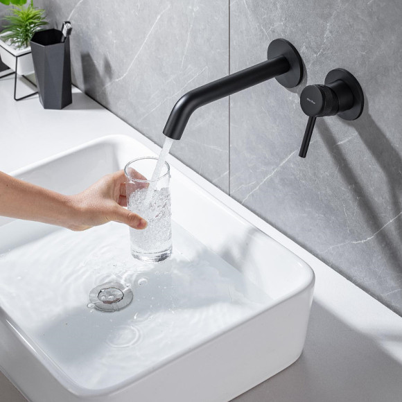 Смеситель для раковины Allen Brau Priority 5.31030-31 Черный матовый Смеситель для раковины Allen Brau Priority 5.31030-31 Черный матовый